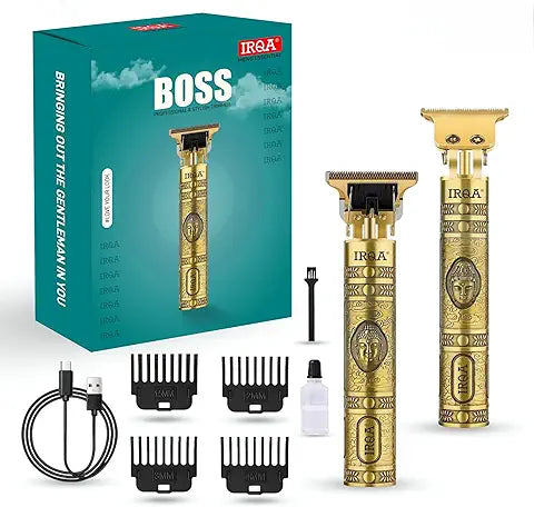 GOLDEN TRIMMER 3-in-1 Multipurpose Trimmer for Men | Grooming Kit :- Trimmer, Shaver, Ear & Nose Trimmer | Stainless Steel self-sharpening blades