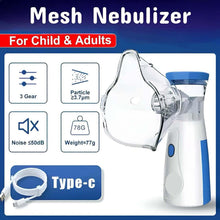 Mini Portable Mesh Nebulizer | Rechargeable Mesh Nebulizer